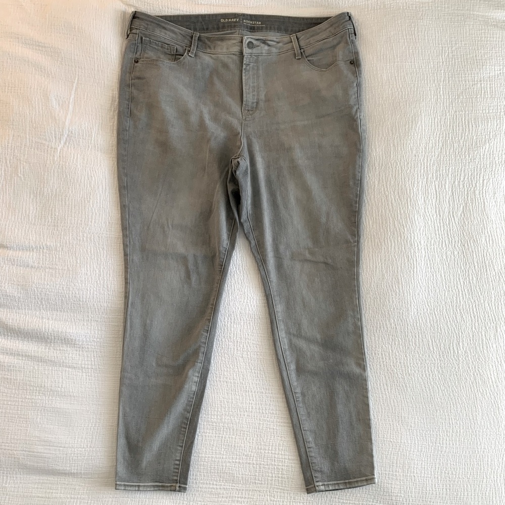 Mid-Rise Rockstar Super Skinny Jeans for Women